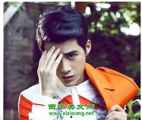 明星头型三七分,三七分头型演绎时尚魅力